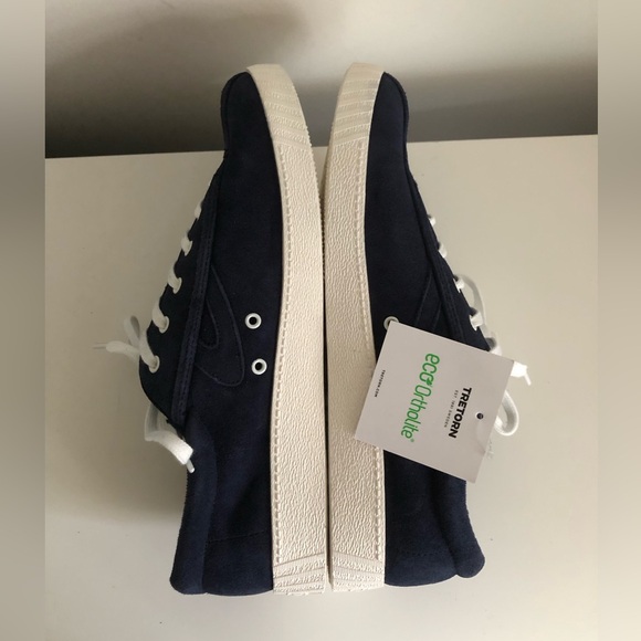 NEW Tretorn Women’s Nylite 13 Plus Sneaker Navy - Picture 4 of 5